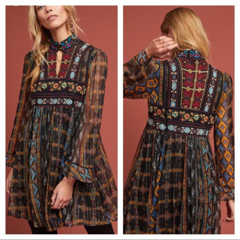 NWT Anthropologie Akemi + Kin Elina Dress - Picture 2 of 6